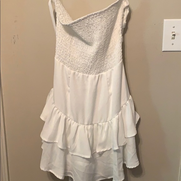 Fashion Nova Dresses & Skirts - Fashion Nova ruffle skirted romper